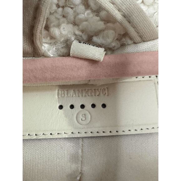 BlankNYC Denim Trucker Vest w/ Faux Sherpa - Picture 10 of 13